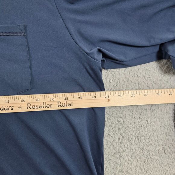 Outdoor Research Shirt Men's Blue Baritone Henley Performance Wicking Size XL - Picture 10 of 14